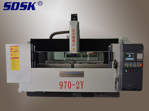 New models of thickened glass carving machine with dual platform and panel carving machines