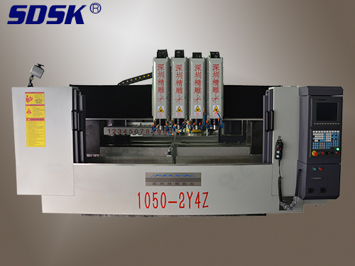Four head double worktable precision carving machine Shenzhen precision carving CNC equipment new ma
