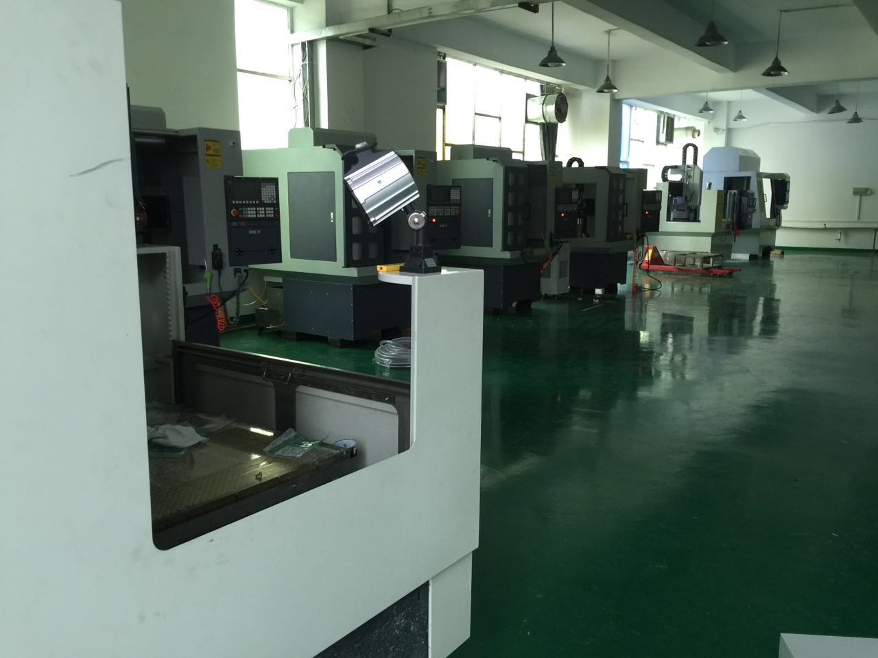 The processing building of Shenzhen Jingdiao CNC new workshop has been built! Production is expected to reach 100 units per quarter