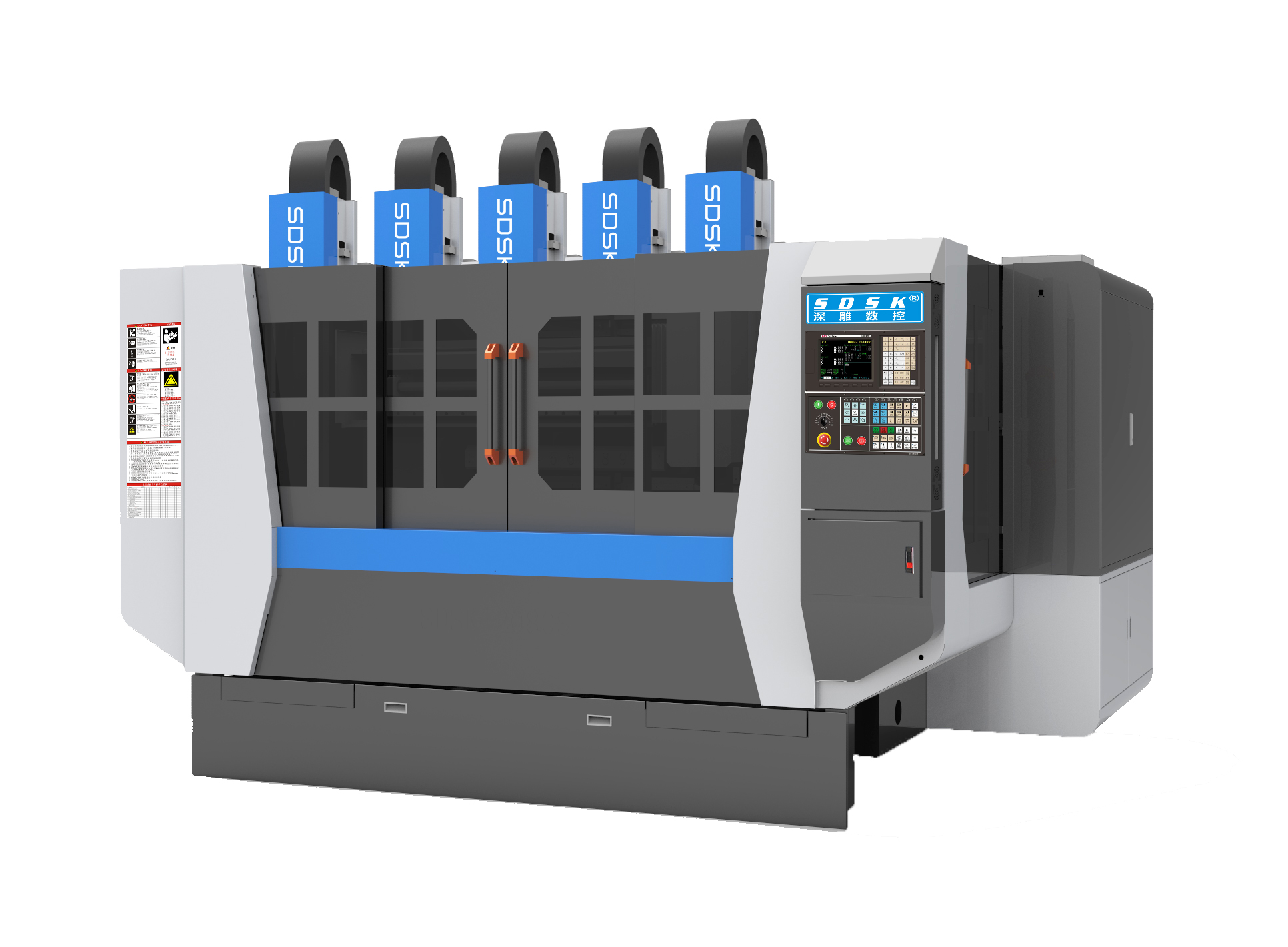 What are the inspection methods for multi head engraving machines?