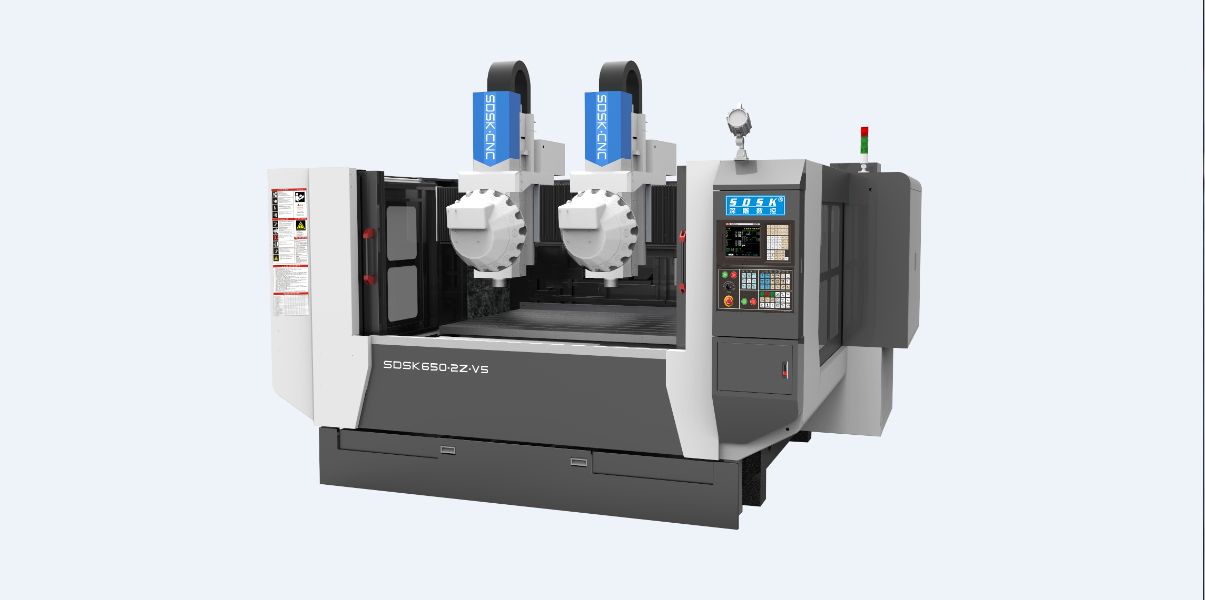 Hot selling double head precision carving machine SDSK-2Z-V5-BT30 launched in 2021