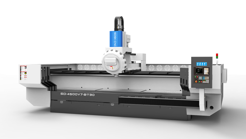 Large 4.5-meter high-speed profile machining center SD4500V7-BT30